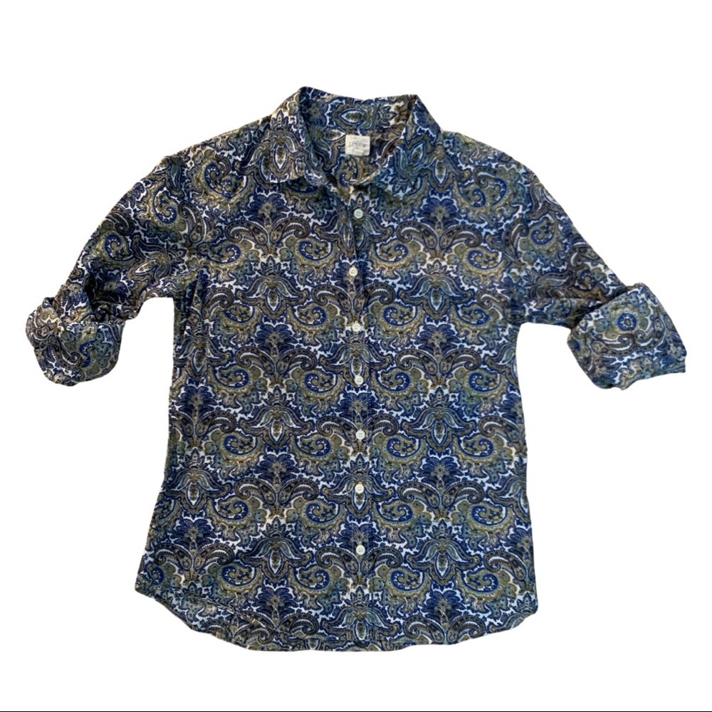 J. Crew Perfect Shirt SZ Small